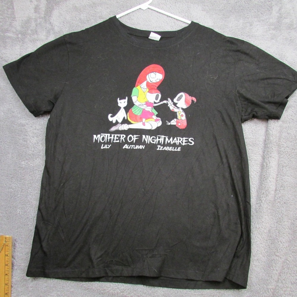 Mother Of Nightmares Shirt Womens XL Black‎ Graphic Gothic Halloween Tee Top